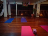 Yoga room in La Escuela Del Sol