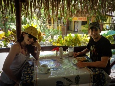 Lunch with Petra in Montezuma