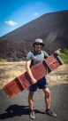 Volcano Surfing! Yeah this will be fun :)